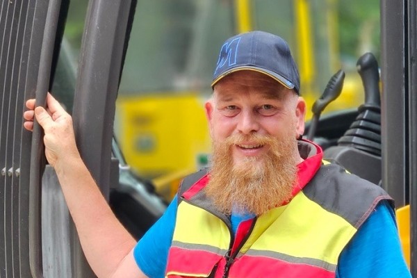 Forstwart Roland Pfister