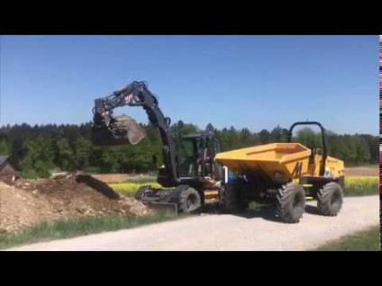 Erdbewegungen und Hinterfüllen