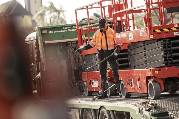 Abholung und Auslieferung