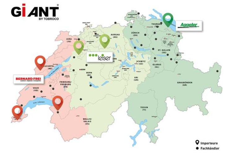 Giant Schweiz – Ihre erste Adresse für Giant-Maschinen