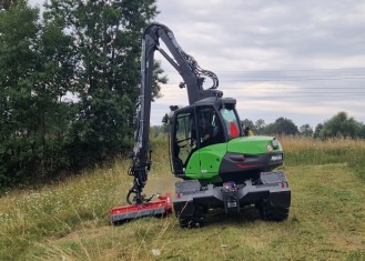 Ablieferung Mecalac 11MWR