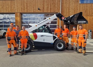 Manitou MT 625 HA für die Politische Gemeinde Sennwald