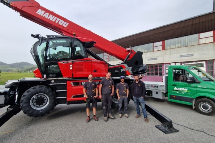 Einen neuen MRT 3060 Vision+ für ein starkes Holzbauteam